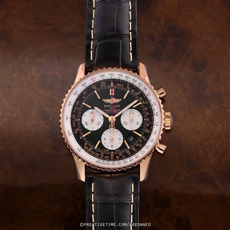 breitling ab0100|pre owned breitling navitimer 01.